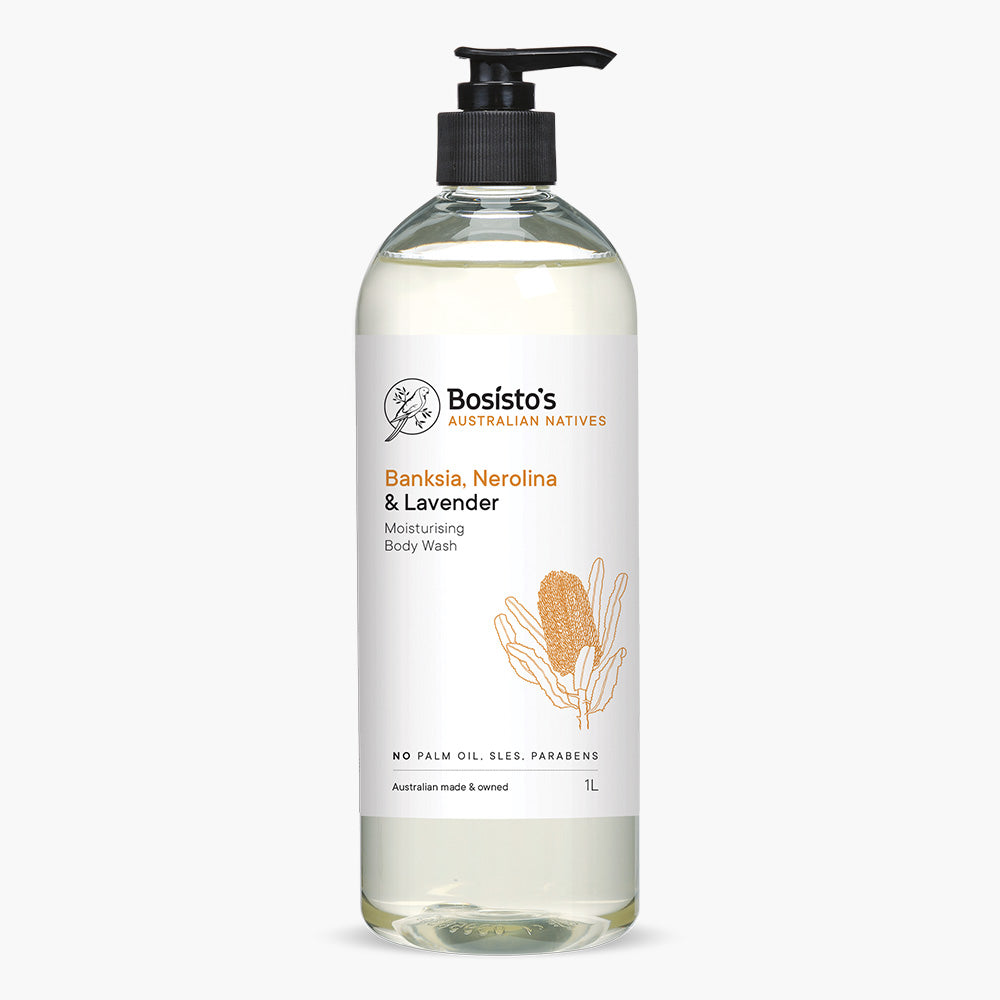 Banksia, Nerolina & Lavender Moisturising Body Wash 1L