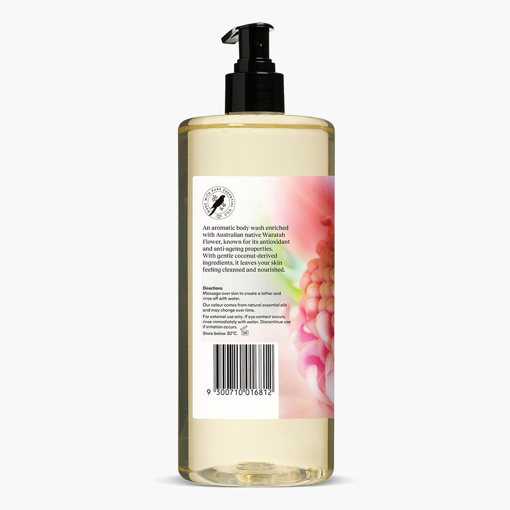 Waratah Flower, Mint & Mandarin Invigorating Body Wash 1L