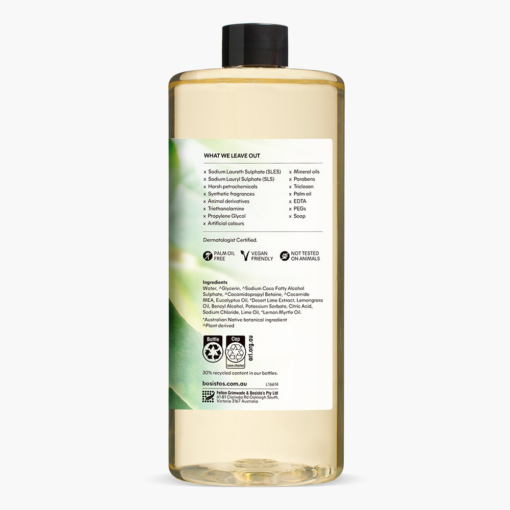 Desert Lime & Eucalyptus Revitalising Hand Wash Refill 1L