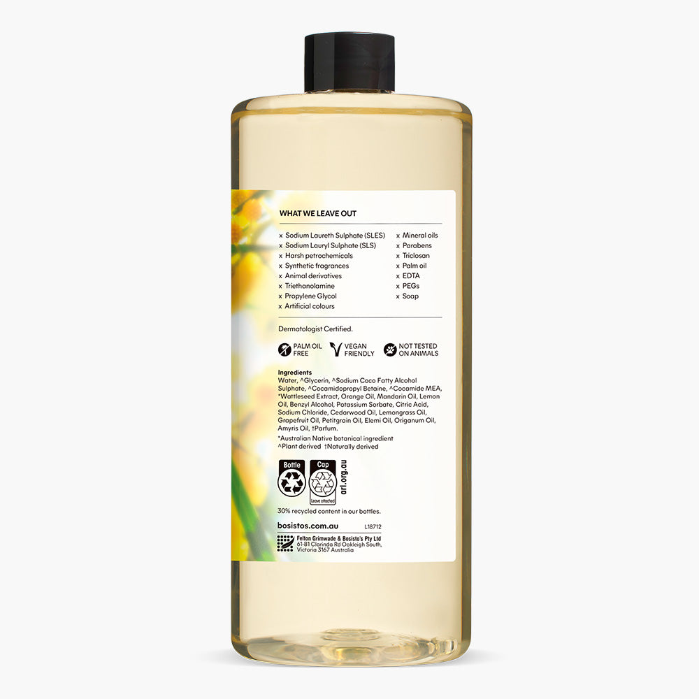 Wattleseed & Orange Refreshing Hand Wash Refill 1L