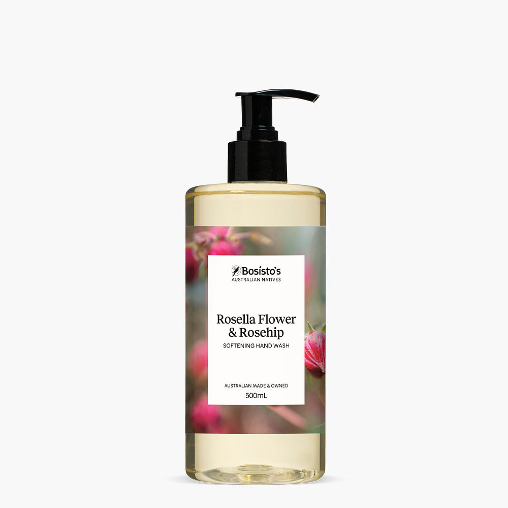 Rosella Flower & Rosehip Softening Hand Wash 500mL