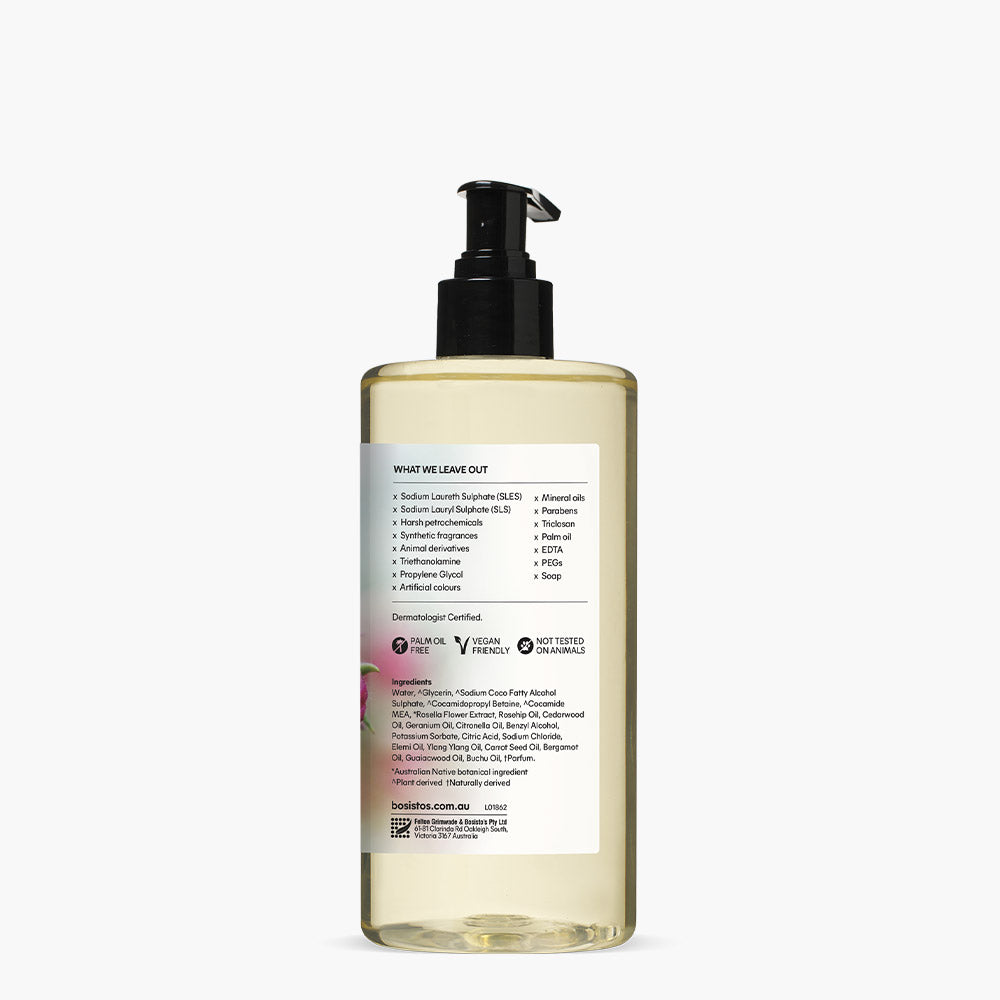 Rosella Flower & Rosehip Softening Hand Wash 500mL