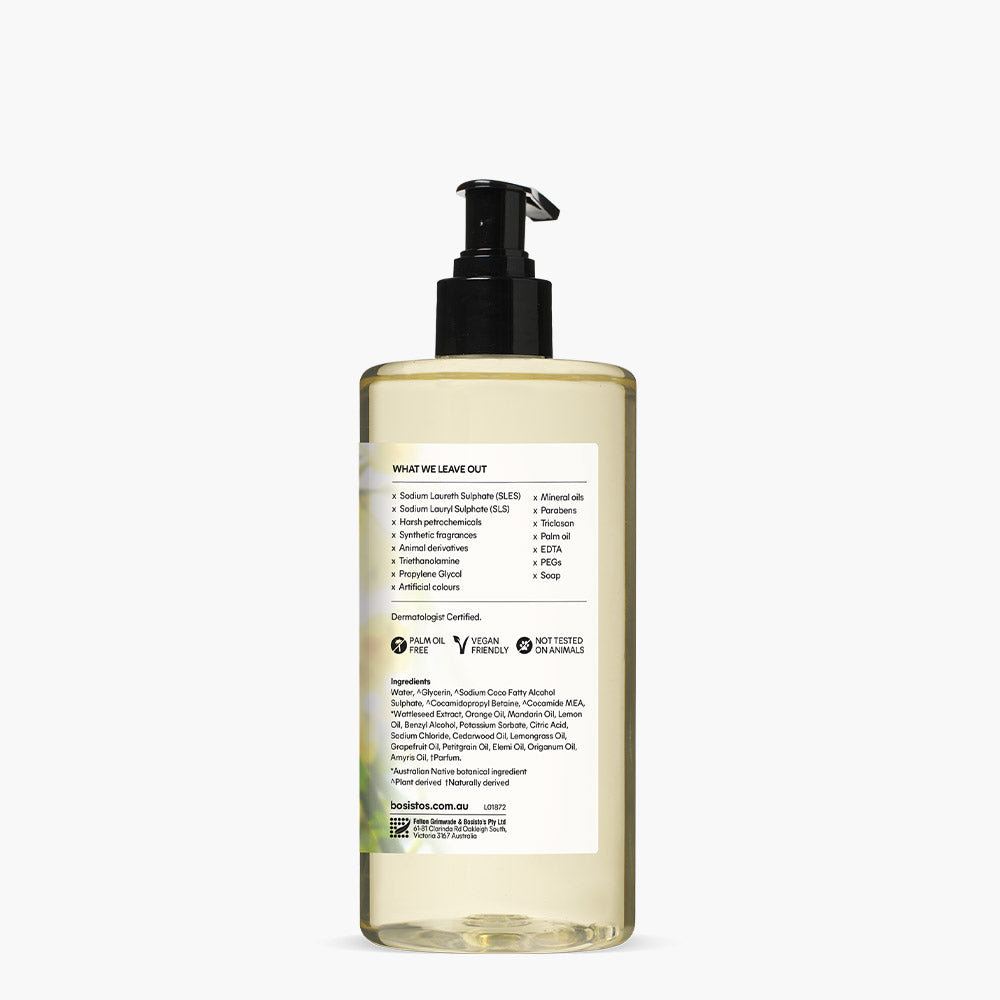 Wattleseed & Orange Refreshing Hand Wash 500mL